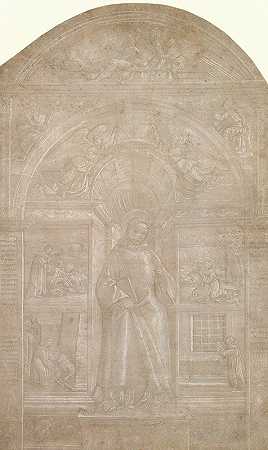 弗朗西斯科·迪·保罗·达·蒙特雷亚尔的《圣·伦纳德与四集人生》