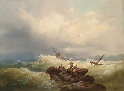 Josef Carl Berthold Püttner的《拯救风暴湖的岩石》