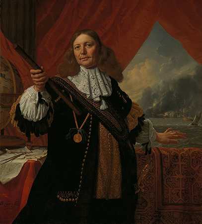 “约翰·德·利夫德（约1619-73年），巴托洛缪斯·范德赫斯特的海军中将