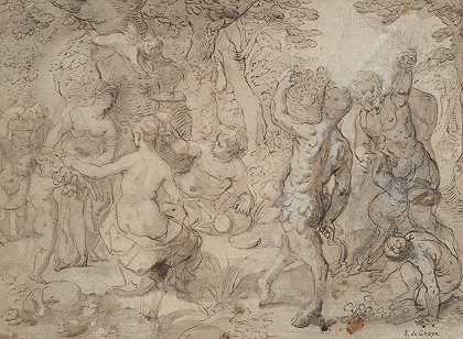 亨德里克·范巴伦的《酒神、维纳斯和谷神星》