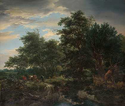 雅各布·范·鲁伊斯代尔的森林场景