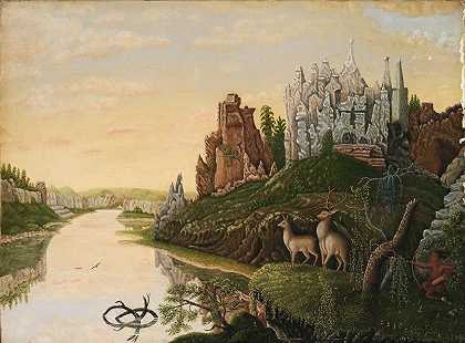 《城堡与鹿的风景》，M.A.Hall著