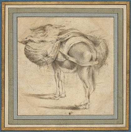 Pieter van Laer的《驴的研究》