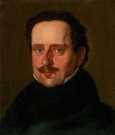 Jozef Czauczik的《斯皮什·祖潘伯爵卡罗尔·萨基肖像》