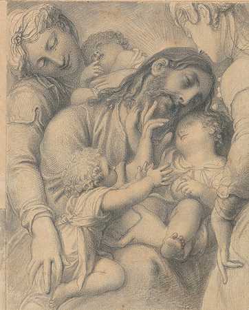 理查德·考斯韦的《基督保佑幼儿》