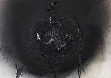 黑玫瑰大理石，1983年。-奥托·皮纳