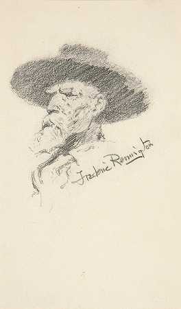 弗雷德里克·雷明顿的《男人的头像》