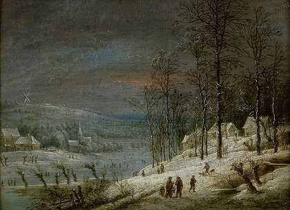 卢卡斯·范·乌登的《冬之地》