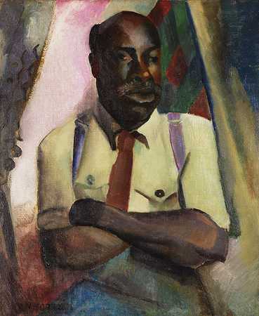 图卢兹的黑人，1926年。-安诺（安娜·奥蒂莉）雅各比