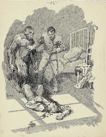 詹姆斯·艾伦·圣约翰的《泰山之子》插图