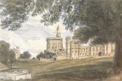 威廉·克罗奇的《温莎城堡风景》