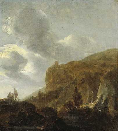 Guillam Dubois的《山地风景》