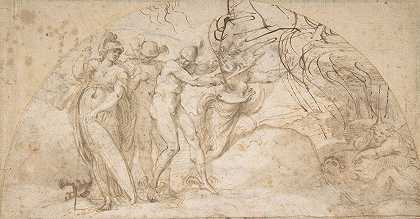 安妮巴·卡拉奇（Annibale Carracci）的《珀尔修斯在美杜莎之前》（Perseus Beheading Medusa）