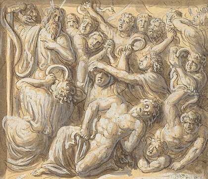 路易吉·阿德莫洛的《摩西与铜蛇》