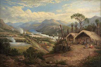 查尔斯·布隆菲尔德的《怀卡托岛上的奥拉基·科拉科》