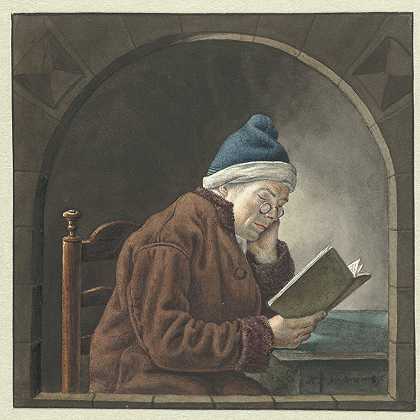 亨德里克·扬·范·阿梅隆的《读书人》