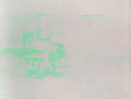 电动椅，1971年。-安迪·沃霍尔。