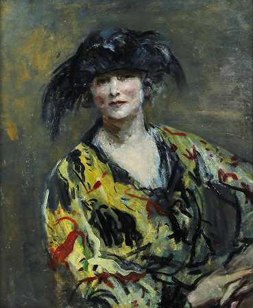 安布罗斯·麦克沃伊的《埃拉苏里兹夫人肖像》