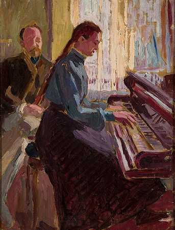 阿列克西·诺瓦科夫斯基的《在钢琴上》