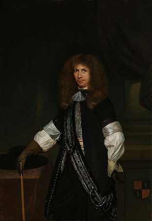 “雅各布·德·格雷夫（1642-90年）。杰拉德·特·博奇《穿着军官制服》