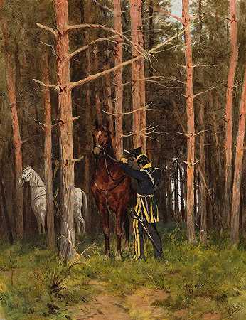 朱利安·法拉特的《在森林里》（乌兰斯的帖子）