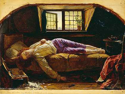 亨利·沃利斯的《查特顿之死》