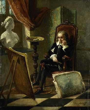 皮埃尔·约瑟夫·图桑的年轻画家