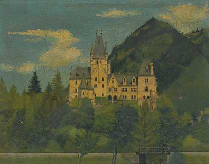 “Schloss Fischhorn，Near Zell Am See，Lorenz Duregger著