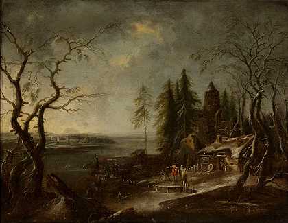 弗朗西斯科·福奇的《冬季风景》