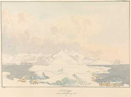查尔斯·汉密尔顿·史密斯的《斯匹兹卑尔根，主峰向西》