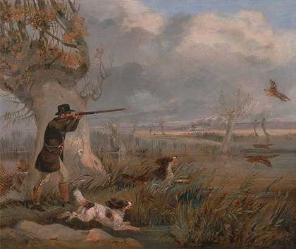 亨利·托马斯·阿尔肯的《射杀鸭子》