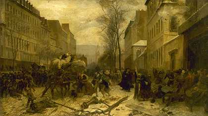 1871年1月，普鲁士军队轰炸巴黎期间，亨利·费利克斯·伊曼纽尔·菲利波多在奥尔良大道Avenue Orleans