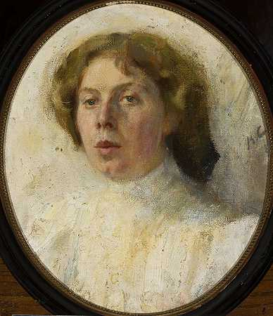 瓦伦丁·亚历山德罗维奇·塞罗夫的《一个女人的肖像》