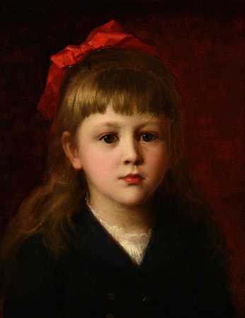 “让·班纳的小女孩肖像