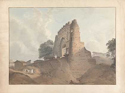 塞缪尔·戴维斯（Samuel Davis）的《老贝拿勒斯老堡垒之门》