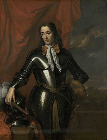 “Isaac de l”Ostal de Saint Martin（1629-96年），荷属东印度群岛议员兼巴达维亚驻军指挥官，作者：Jan de Baen