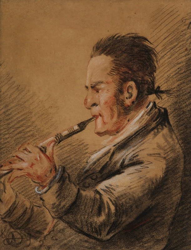 Aleksander Orłowski演奏单簧管的音乐家