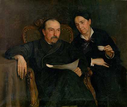 《诗人扬·范·比尔斯和他的妻子，艺术家的父母》
