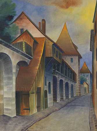 布拉格，1930年。-克里斯蒂安·阿诺德