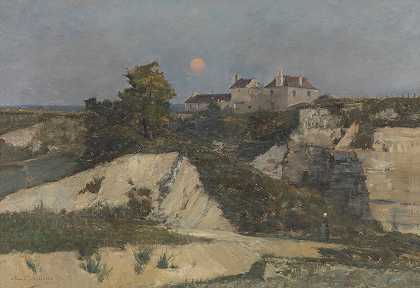 《月光下的南特雷采石场》，雷内·比洛特著