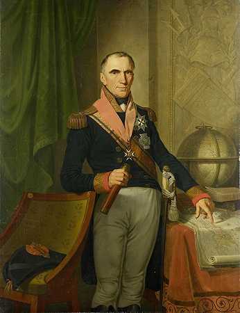 康奈利斯·范·奎伦堡二世（Cornelis van Cuylenburgh II）《海军中将》（Jonkheer Theodorus Frederik van Capellen，1762-1824）