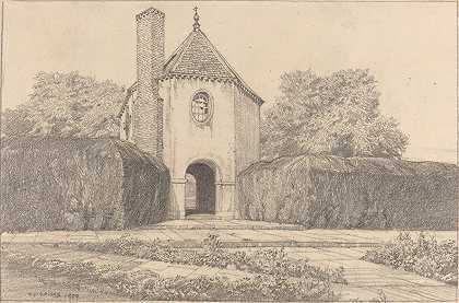 弗雷德里克·兰瑟·莫尔·格里格斯的《花园别墅》
