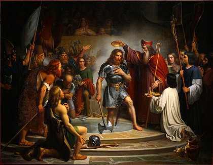 弗朗索瓦·路易斯·德朱因的《克洛维斯的洗礼》