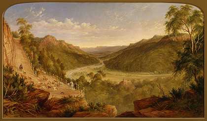 詹姆斯·豪·卡斯（James Howe Carse）的《皮克顿附近的布拉戈兰山谷》