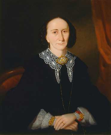 约瑟夫·贝克勒的《一个女人的肖像》（伊丽莎白·柯林斯）