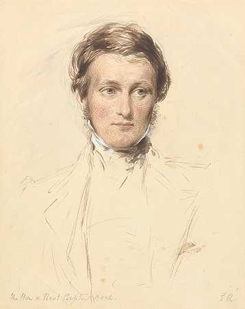 乔治·里士满的《浸信会议员Wriothesley Noel（1798-1873）》