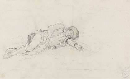 约翰·格洛弗的《睡在户外的男人》