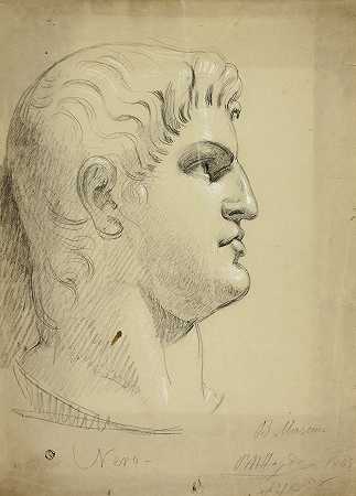 本杰明·罗伯特·海登《大英博物馆尼禄之首》