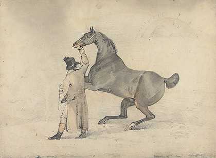塞缪尔·阿尔肯的《与养马的新郎》