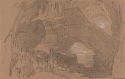 尼凯斯·德·凯瑟的《岩石风景》